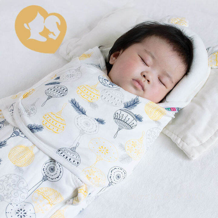 ผ้าห่มเด็กอินทรีย์-swaddle-ฤดูใบไม้ผลิฤดูร้อนถุงนอนทารกแรกเกิด-baby-anti-shock-sleep-sack-wrap-baby-accessories