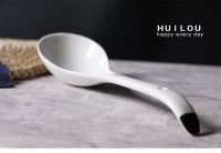 Creative Large Ceramic Spoons Home Soup Spoons Hotel Home Long Handle Spoons Home Kitchen Supplies Serving Utensils