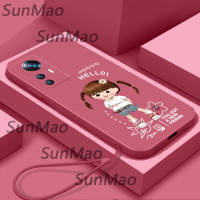 เคสโทรศัพท์ Xiaomi 12T การ์ตูนสาวปกซิลิโคนอ่อนนุ่ม