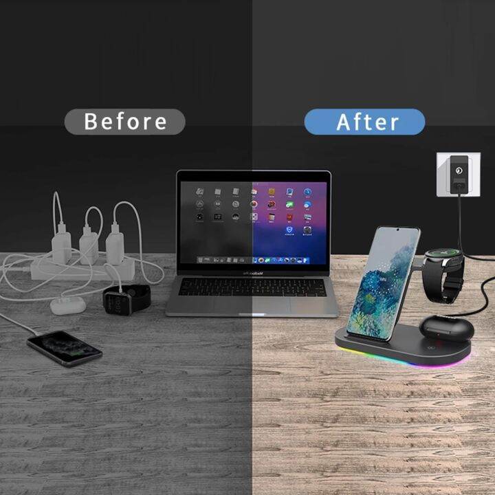 30w-3-in-1-wireless-charger-stand-fast-charging-dock-station-สำหรับ-samsung-fold3-z-s22-s21-ultra-galaxy-นาฬิกา5-4-active-2-buds