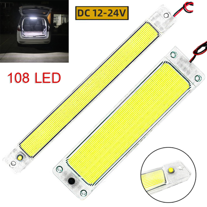 108 84 LED ซังแผงแสงความสว่างสูงสำหรับรถยนต์รถบรรทุก RV รถตู้ห้องโดยสาร