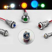 Light Indicator Led 220v 6/8/10/12/14/16/19/22/25/28/30 Mm Motorcycle Signal 24v Red Green Beacon Light Led for Car Accessories