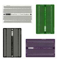 【YD】 1/2 Sized Sided Prototype Pcb Board Solder-able Breadboard for (4Pack Multicolor)