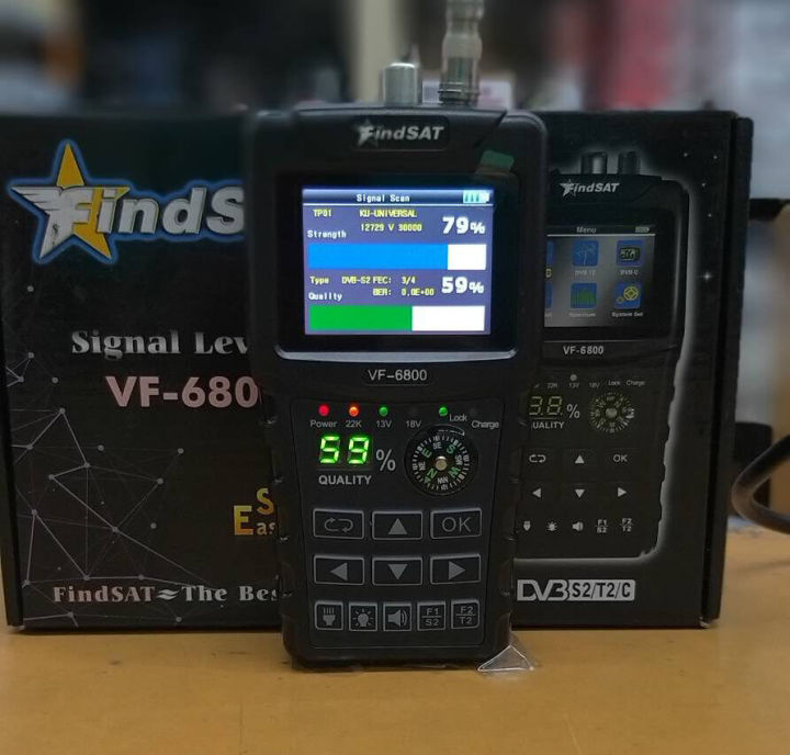 เครื่องวัดดาวเทียม-findsat-hd-vf-6800p-ชุดรับสัญญาณดาวเทียม-ค้นหาช่องทีวีอย่างรวดเร็วและสะดวกสบาย