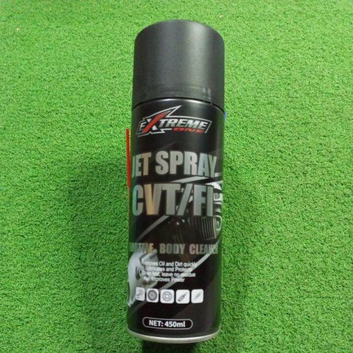 EXTREME JET SPRAY CVT/FI THROTTLE BODY CLEANER 450ML Lazada PH