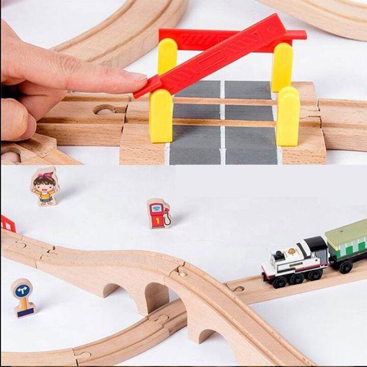 wooden-multi-race-track-toy-railway-accessories-bulk-straight-bridge-train-set-slot-toys-expansion-education-activities-for-kids