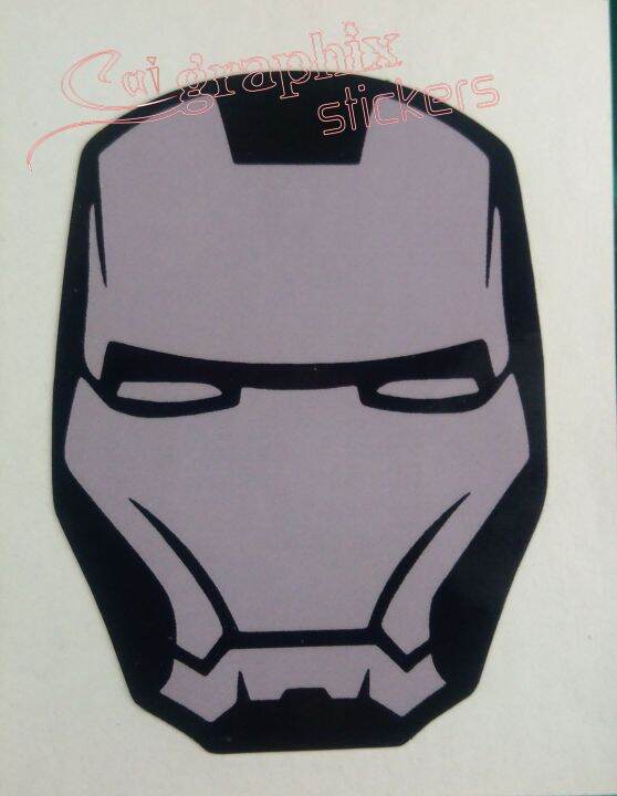 Ironman vinyl sticker Lazada PH