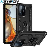 KEYSION เคสเกราะกันกระแทก,สำหรับ Xiaomi 11T Pro 5G ฝาหลังโทรศัพท์แบบตั้งสำหรับ Xiaomi Mi 10T Pro 5G