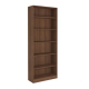 Shelving unit wood grain, 6 tiers size 80x28x200 cm.