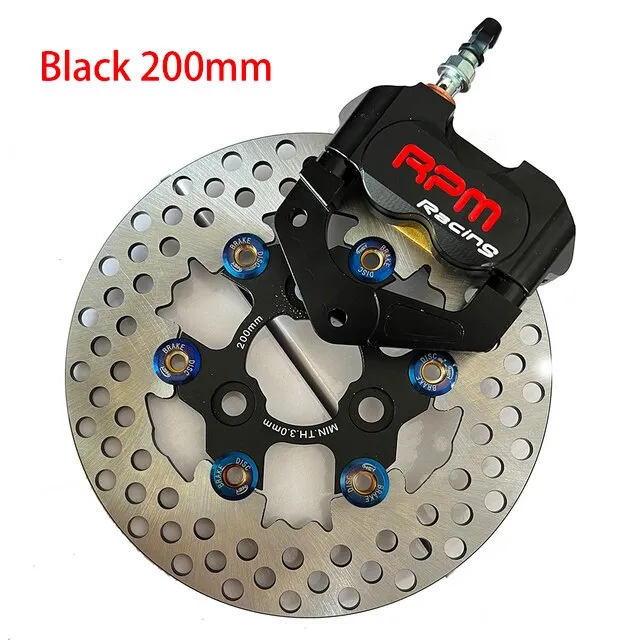 RPM CNC Electric Motorcycle Scooter Brake Calipers 200Mm 220Mm Disc
