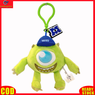 LeadingStar toy Hot Sale Mike Wazowski Plush Pendant Toys Cartoon Anime Stuffed Plush Doll Decoration For Bag Keychain