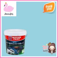 สีน้ำทาภายใน NIPPON PAINT HYBRIDSHIELD สี BLUE JIVE #NPBGG1573P กึ่งเงา 2.5 แกลลอนWATER-BASED INTERIOR PAINT NIPPON PAINT HYBRIDSHIELD BLUE JIVE #NPBGG1573P SEMI-GLOSS 2.5GAL **สินค้าแนะนำ**