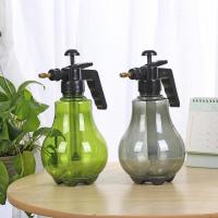 1.5L Watering Spray Bottle Adjustable Nozzle Misters Spray Bottle Transparent Plastic Hand Pressure Pump Sprayer Garden Supplies