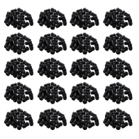 400 Pieces Black Plastic Waterproof Cable Gland Connector PG7