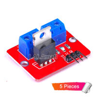 5pcs Top Mosfet Button IRF520 Mosfet Driver Module For Arduino MCU ARM Raspberry Pi 3.3v-5V IRF520N Power MOS PWM Dimming LED