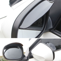 【cw】Hot Car-Covers Rearview Mirror Cover Rear View Mirror Sticker Car Rain Visor For Octavia A2 A5 A7 Fabia Rapid Superb ！