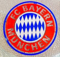 โลโก้บาเยิร์นมิวนิค Bayen Munchen เหล็กตัดเลเซอร์ แบบแขวนเหล็กเต็ฒ ติดผนังสเกลยาว30cmกว้าง 30 cm เหล็กหนา2.5mm หนัก1kg แข็งแรงทนสวยเงาทนแดดทนฝน