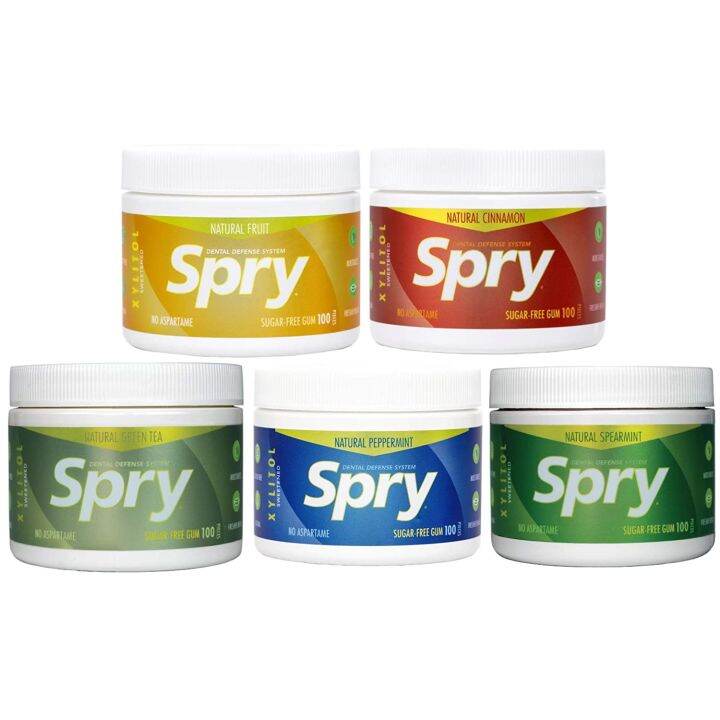 [PREORDER] XLEAR SPRY CHEWING GUM SUGAR FREE 100 COUNT 108G