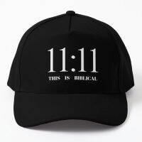 11 11 This Is Biblical Baseball Cap Hat Casual Solid Color Summer Hip Hop Czapka Sun Black Fish Snapback Mens Women Boys