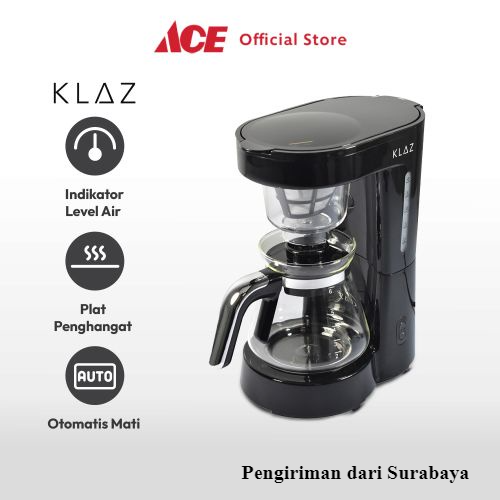 Ace Klaz 750 Ml Coffee Maker 700 Watt Hitam Mesin Kopi Espresso Machine