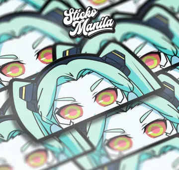 Huh Rebecca Sticker - Huh Rebecca Cyberpunk Edgerunners - Discover