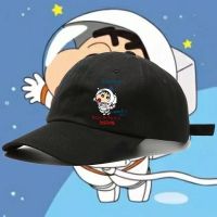 Japanese Anime Character Printed Mens and Womens Cap Crayon Shin Chan Cartoon Pattern Baseball Cap New Fashion Fashion Couple Casual Hat