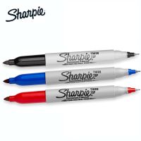 ปากกามาร์คเกอร์ ปากกาสี 2 หัว ชาร์ปี้ Sharpie Twin Tip ชนิดถาวร (1 ด้าม) ปากกาชาร์ปี้ ปากกาเคมี ปากกาเมจิก