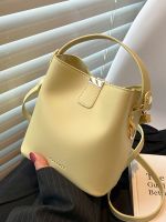 This years popular bags 2023 new high-end single shoulder bag work hand bag summer all-match Messenger bucket bag 【QYUE】