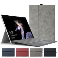 กรณีแป้นพิมพ์สำหรับ Surface Pro 9 8x13นิ้วหนัง PU แท็บเล็ตยืนปกคลุมสำหรับ Surface Pro 7 7พลัส6 5 4 12.3 Go 2 3