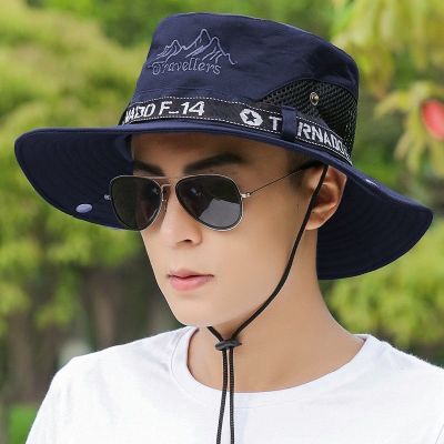[hot]Mans Outdoor Sun Hats Foldable Hat Brim Sun Protection Windproof Hats Summer Outdoor Fishing Camping Sun Hats