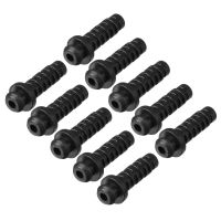 10pcs 3/4/5mm Cable Gland Connector PVC Strain Relief Cord Boot Protector Power Tool Hose Wire Cable Sleeve forCellphone Charger