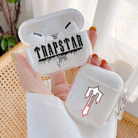 【2023】Trapstar Letter Case สำหรับ Apple Pro 2 1 3กันกระแทก Air Pods หูฟังกล่องซิลิโคนอ่อน Funda Coque