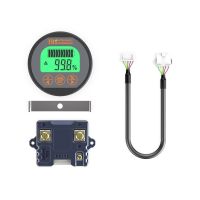 TR16 DC 8-120V Battery Tester Battery Capacity Tester Digital Waterproof Ammeter Voltmeter with Memory Function