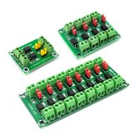 PC817 1 2 4 8 Channel Optocoupler Isolation Board Voltage Converter Adapter Module 3.6-30V Driver โมดูลแยกโฟโตอิเล็กทริค-Yunjuek