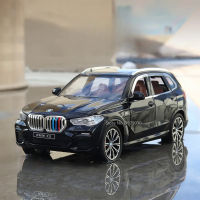 1:24หุ่นอัลลอย X5รถของเล่น SUV สูงจำลองยานพาหนะออฟโรดโลหะ Diecast ของเล่นที่มีเสียงของสะสมแสงงานอดิเรกสำหรับเด็กของขวัญ