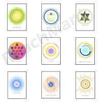 Balance, beginner, mirror, growth, blooming, sparkling, creativity, strength, free spirit, activating mandala spirit art canvas