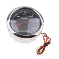 85Mm 3 Stainless GPS Speedometer Waterproof Digital Chrome Indicator