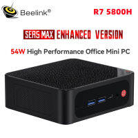 Beelink SER5คอมพิวเตอร์ขนาดเล็กสูงสุด Win11 Pro AMD Ryzen 7 5800H DDR4 32GB 500GB WIFI6 SSD BT5.2 4K 60Hz 1000M คอมพิวเตอร์เกมเดสก์ท็อป