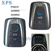 XPS รถระยะไกลควบคุม Keyless ใช้กับ BMW I3 I8ซีรีส์2014, 2015, 2016, 2017, 4BTN, NBGIDGG1, 433MHz,ดั้งเดิม,434MHz, ID49