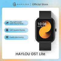 HAYLOU GST Lite นาฬิกาจอแสดงผลขนาดใหญ่สมาร์ทวอท์ช1.69 ",นาฬิกาอัจฉริยะตรวจสอบสุขภาพ30โหมดกีฬานาฬิกากีฬานาฬิกาข้อมือสำหรับผู้ชายสำหรับผู้หญิง