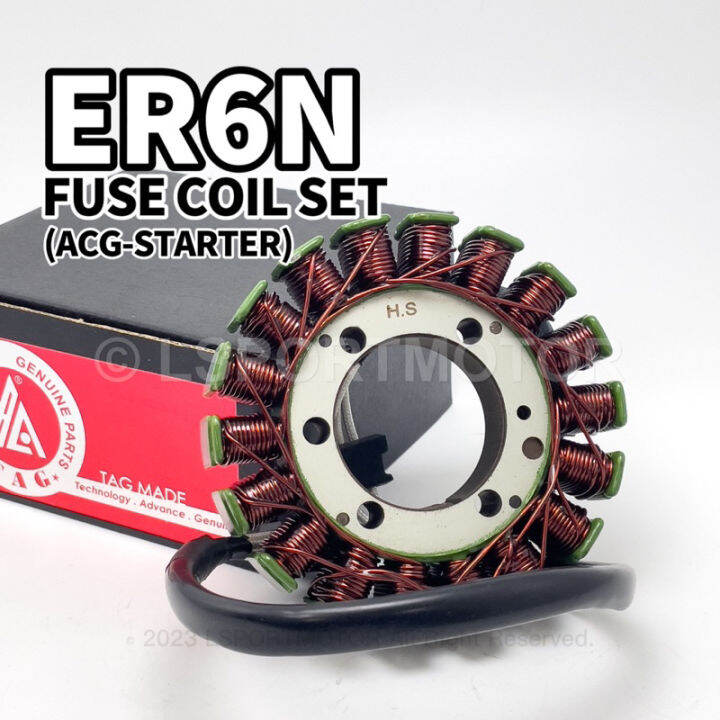 KAWASAKI ER6N FUSE COIL SET (ACGSTARTER) STARTER ASSY COIL