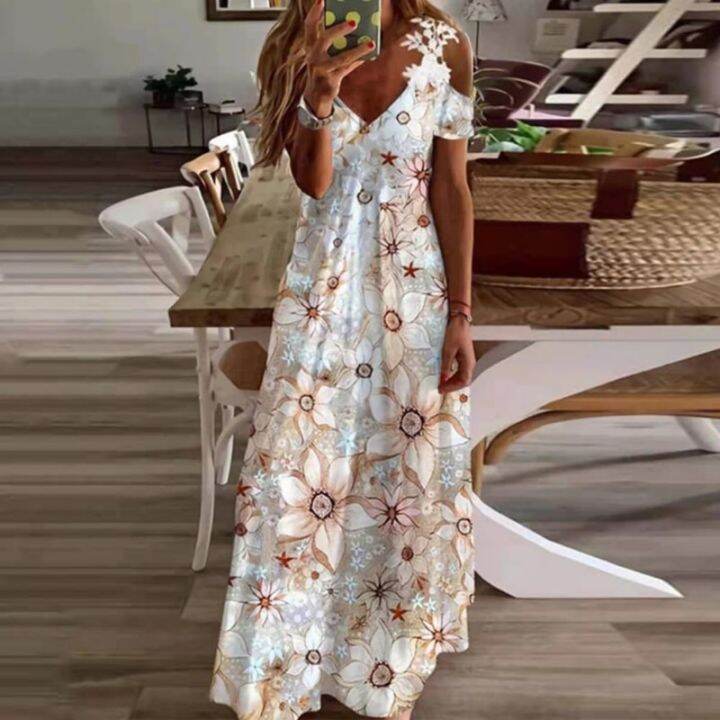 women-floral-print-maxi-dress-boho-lace-sling-hollow-out-a-line-long-dress-ladies-casual-loose-v-neck-beach-party-dress-vestidos