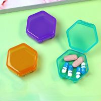 【CW】❇✘  3 Pcs Small Pill Organizer Carry With You Medicine Storage