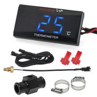 Mini Meter Thermometer Motorcycle KOSO Water Temperature Gauge for XMAX300 CB400 MT 07 09 Koso Temperature Sensor