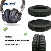 ที่ครอบหูอะไหล่สำหรับ Avantree Audition PRO ชิ้นส่วนชุดหูฟัง APTX-LL APTX เบาะรองหนังกำมะหยี่ Sarung Lengan หูฟังที่ปิดหูกันหนาว