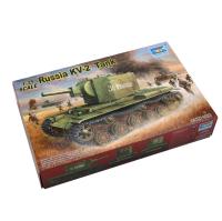 เป่าแตร00312 1/35รัสเซีย KV-2(1940) ชุดชุดประกอบโมเดลรถถัง