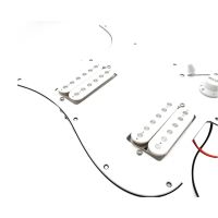 ST SQ Electric Guitar Loaded Prewired Scratchplate Replacement Spare Parts Guitar Pickguard Electric Guitar Pickguard Pickup Assembly White