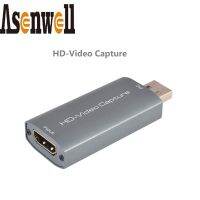 4K 30Hz ถึง1080P 60HzCapture การ์ด4K HDMI เข้ากันได้กับ USB 2.0 Capturer Video Grabber สตรีมมิ่งสดกล่องบันทึกสำหรับ PS4 X