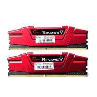 G.SKILL แรม RAM DDR4(2400) 8GB (4GBX2) (C15D-8GVR) RipjawsV