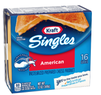 ?American Singles Cheese Slices Kraft 340g